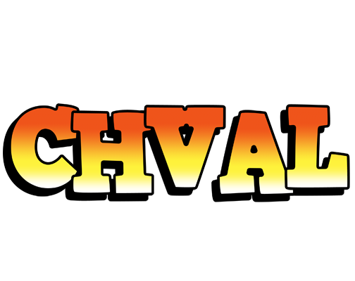 Chval sunset logo