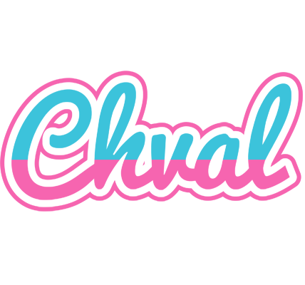Chval woman logo