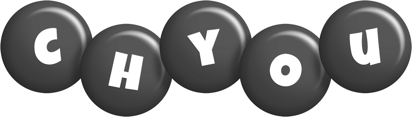 Chyou candy-black logo