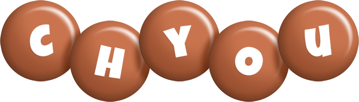 Chyou candy-brown logo