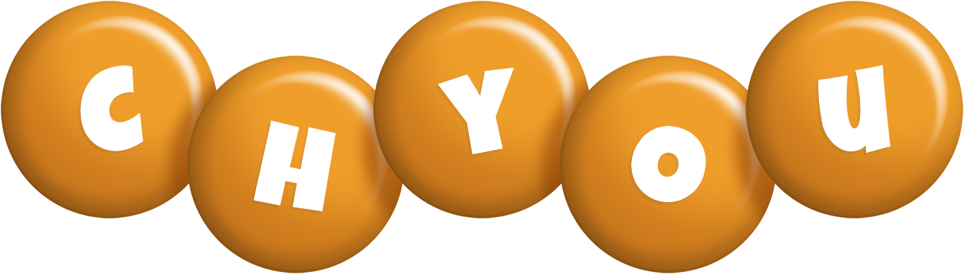 Chyou candy-orange logo