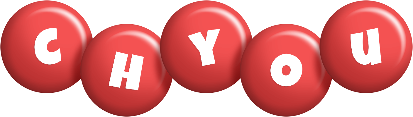 Chyou candy-red logo