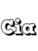 Cia snowing logo
