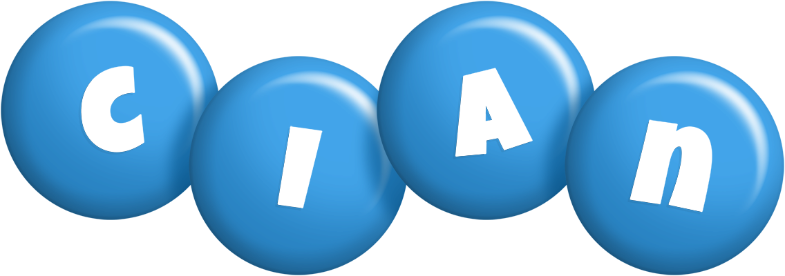 Cian candy-blue logo