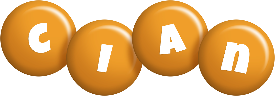 Cian candy-orange logo