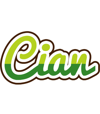 Cian golfing logo