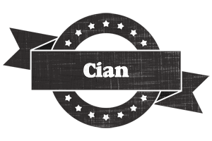 Cian grunge logo