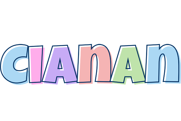 Cianan pastel logo