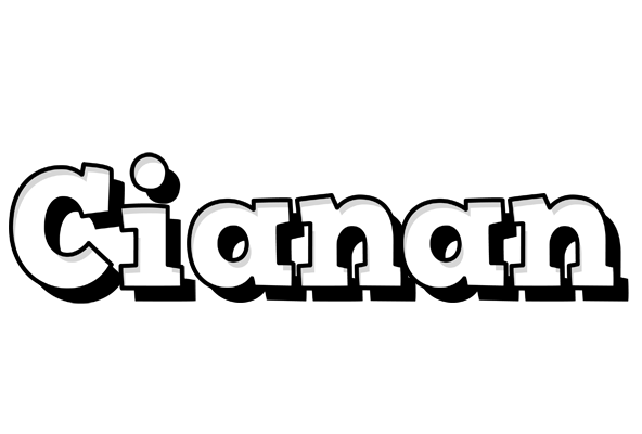 Cianan snowing logo
