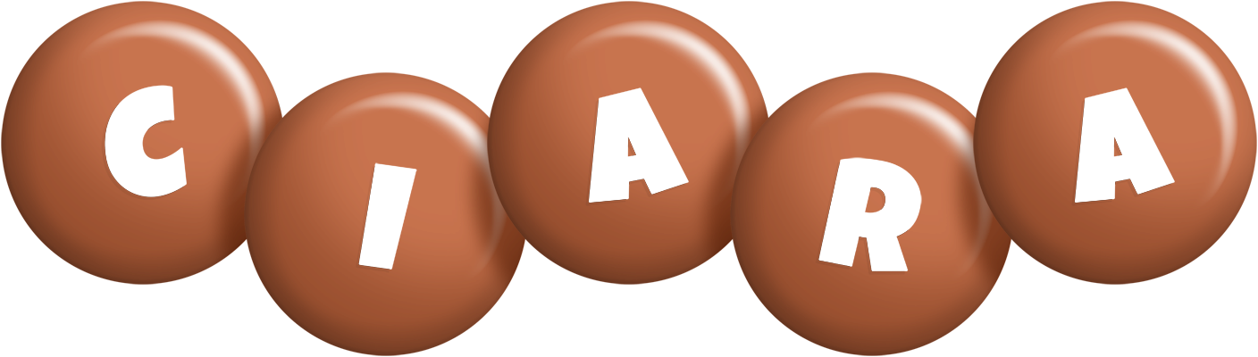 Ciara candy-brown logo