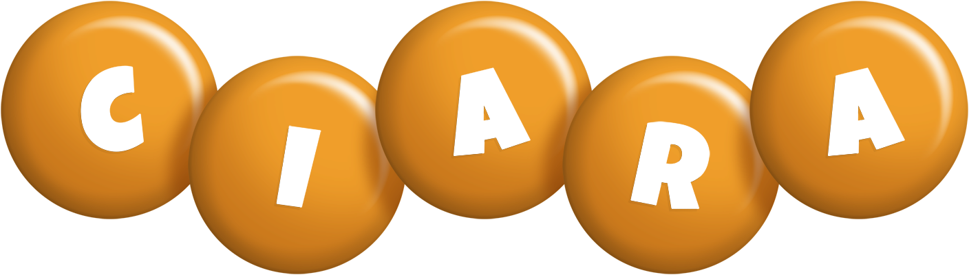 Ciara candy-orange logo