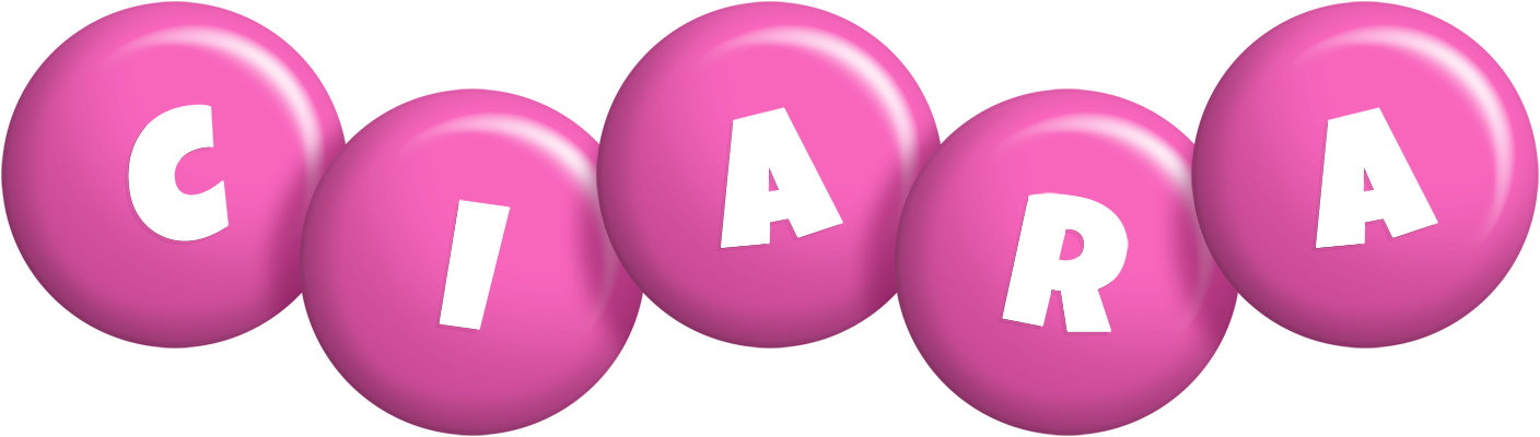 Ciara candy-pink logo