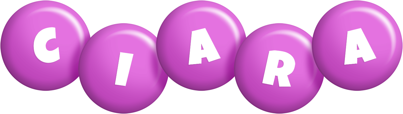 Ciara candy-purple logo