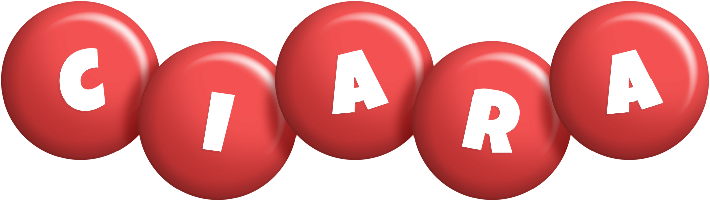 Ciara candy-red logo
