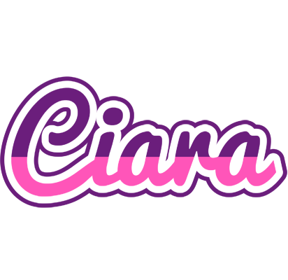 Ciara cheerful logo