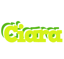 Ciara citrus logo