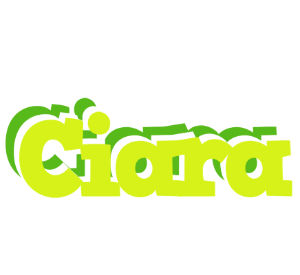 Ciara citrus logo