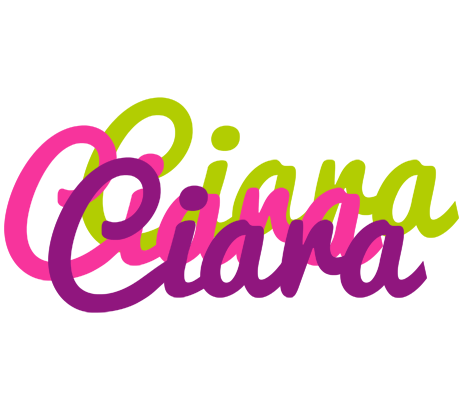 Ciara flowers logo