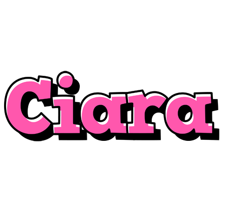 Ciara girlish logo