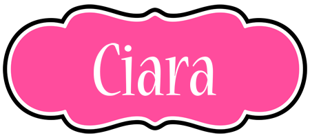 Ciara invitation logo