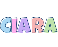 Ciara pastel logo