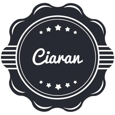 Ciaran badge logo