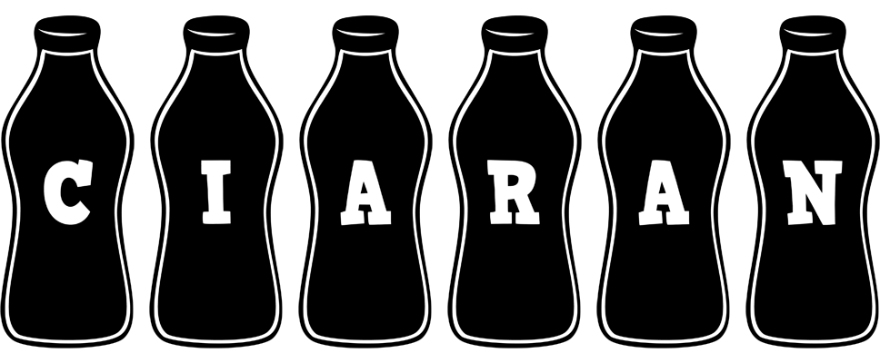 Ciaran bottle logo