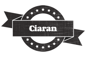 Ciaran grunge logo