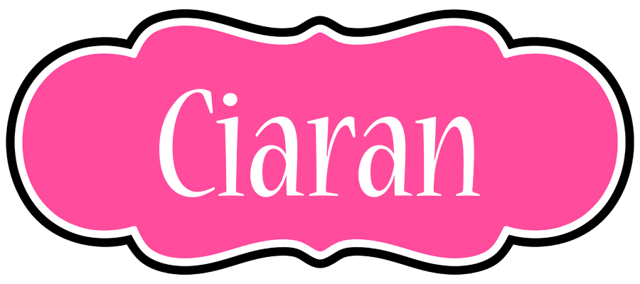 Ciaran invitation logo