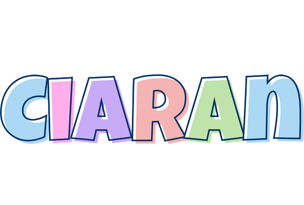 Ciaran pastel logo
