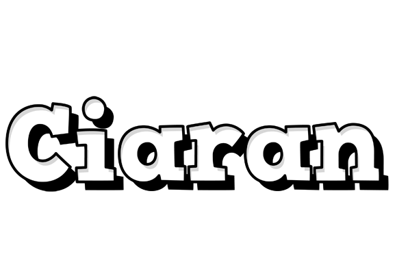 Ciaran snowing logo