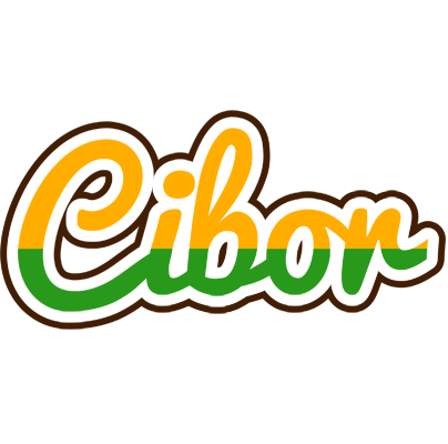 Cibor banana logo