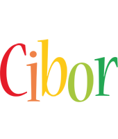 Cibor birthday logo