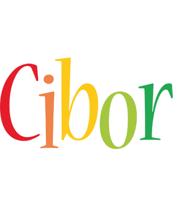 Cibor birthday logo