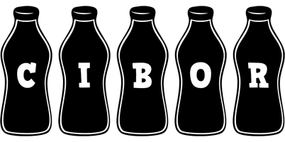 Cibor bottle logo