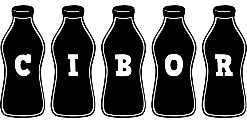 Cibor bottle logo