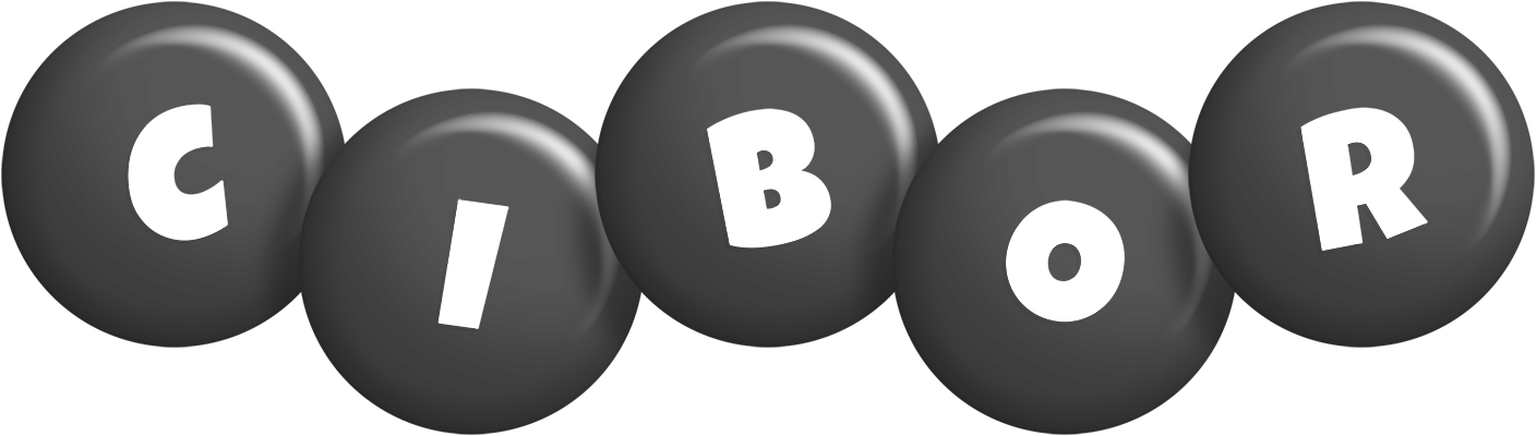 Cibor candy-black logo