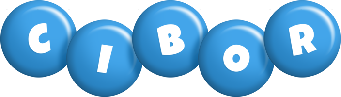 Cibor candy-blue logo