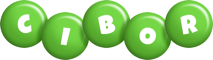 Cibor candy-green logo