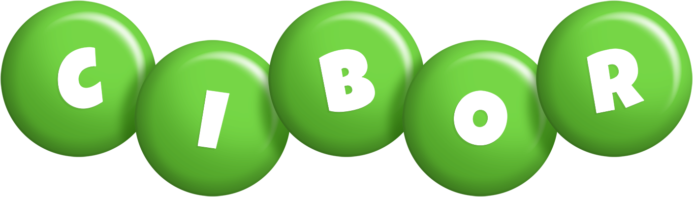 Cibor candy-green logo