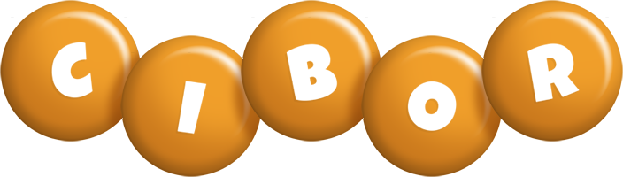 Cibor candy-orange logo