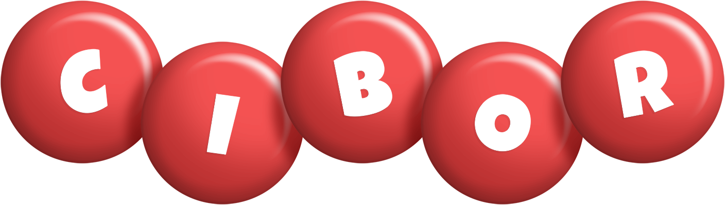 Cibor candy-red logo