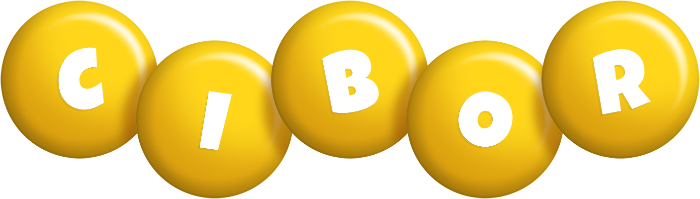 Cibor candy-yellow logo
