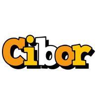 Cibor cartoon logo