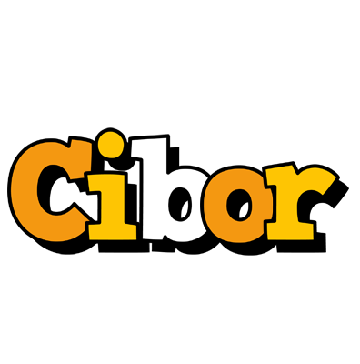 Cibor cartoon logo
