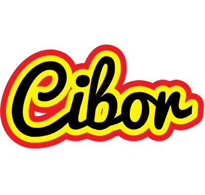 Cibor flaming logo