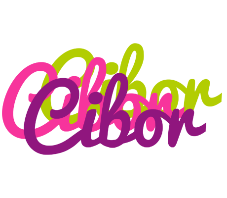 Cibor flowers logo