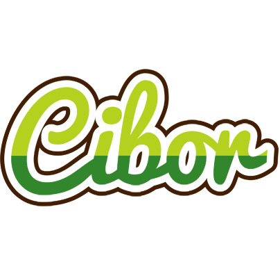 Cibor golfing logo