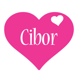 Cibor love-heart logo