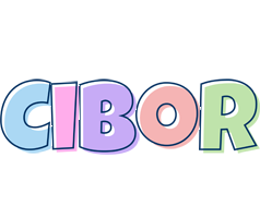 Cibor pastel logo